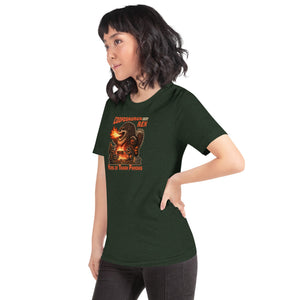 Cooposaurus Rex New King Unisex t-shirt - Atomic Critter Clothing