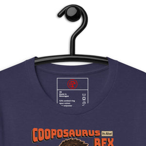 Cooposaurus Rex New King Unisex t-shirt - Atomic Critter Clothing