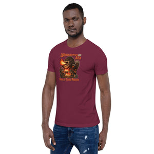 Cooposaurus Rex New King Unisex t-shirt - Atomic Critter Clothing