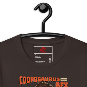 Cooposaurus Rex New King Unisex t-shirt - Atomic Critter Clothing