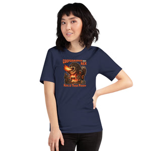 Cooposaurus Rex New King Unisex t-shirt - Atomic Critter Clothing