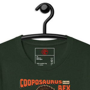 Cooposaurus Rex New King Unisex t-shirt - Atomic Critter Clothing