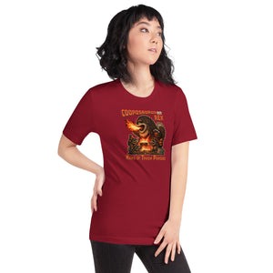 Cooposaurus Rex New King Unisex t-shirt - Atomic Critter Clothing