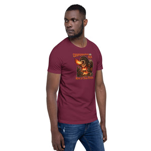 Cooposaurus Rex New King Unisex t-shirt - Atomic Critter Clothing