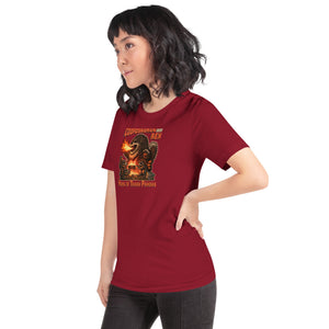 Cooposaurus Rex New King Unisex t-shirt - Atomic Critter Clothing