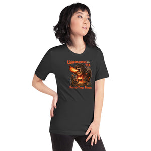 Cooposaurus Rex New King Unisex t-shirt - Atomic Critter Clothing