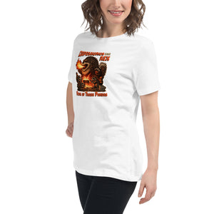 Cooposaurus Rex New King Women's T-Shirt - Atomic Critter Clothing