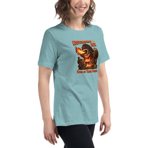 Cooposaurus Rex New King Women's T-Shirt - Atomic Critter Clothing