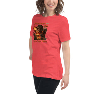 Cooposaurus Rex New King Women's T-Shirt - Atomic Critter Clothing