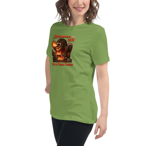 Cooposaurus Rex New King Women's T-Shirt - Atomic Critter Clothing
