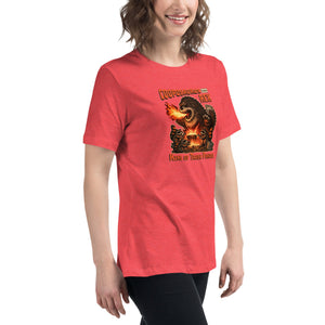 Cooposaurus Rex New King Women's T-Shirt - Atomic Critter Clothing