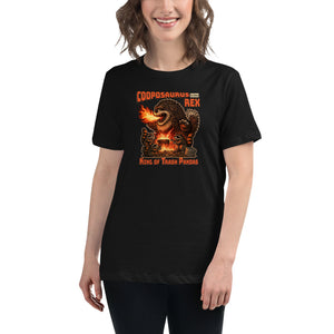 Cooposaurus Rex New King Women's T-Shirt - Atomic Critter Clothing