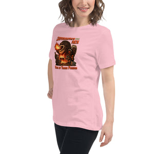 Cooposaurus Rex New King Women's T-Shirt - Atomic Critter Clothing