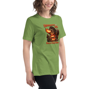 Cooposaurus Rex New King Women's T-Shirt - Atomic Critter Clothing