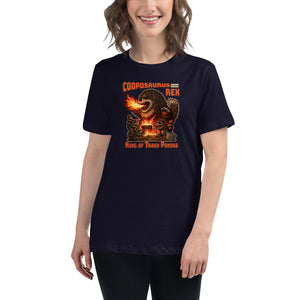 Cooposaurus Rex New King Women's T-Shirt - Atomic Critter Clothing