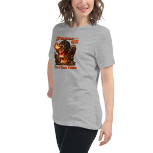 Cooposaurus Rex New King Women's T-Shirt - Atomic Critter Clothing