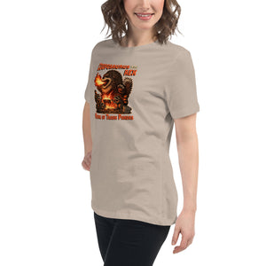 Cooposaurus Rex New King Women's T-Shirt - Atomic Critter Clothing