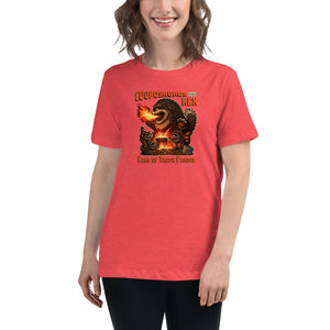 Cooposaurus Rex New King Women's T-Shirt - Atomic Critter Clothing
