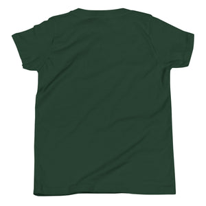 Cooposaurus Rex New King Youth Short Sleeve T-Shirt - Atomic Critter Clothing