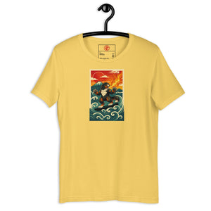 Cooposaurus Rex Surfs Unisex Tee - Atomic Critter Clothing