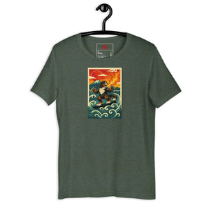 Cooposaurus Rex Surfs Unisex Tee - Atomic Critter Clothing