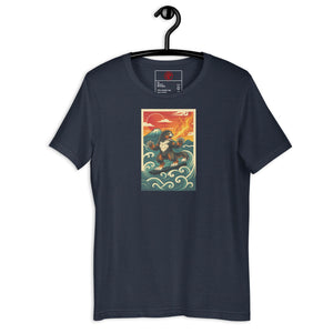 Cooposaurus Rex Surfs Unisex Tee - Atomic Critter Clothing
