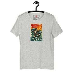 Cooposaurus Rex Surfs Unisex Tee - Atomic Critter Clothing