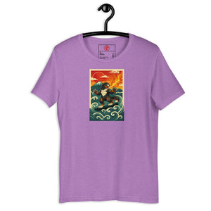 Cooposaurus Rex Surfs Unisex Tee - Atomic Critter Clothing