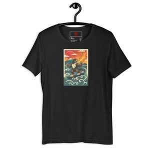 Cooposaurus Rex Surfs Unisex Tee - Atomic Critter Clothing