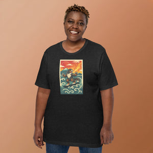 Cooposaurus Rex Surfs Unisex Tee - Atomic Critter Clothing