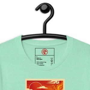 Cooposaurus Rex Surfs Unisex Tee - Atomic Critter Clothing