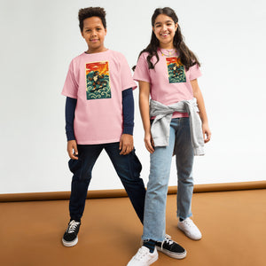 Cooposaurus Rex Surfs Youth Tee - Atomic Critter Clothing