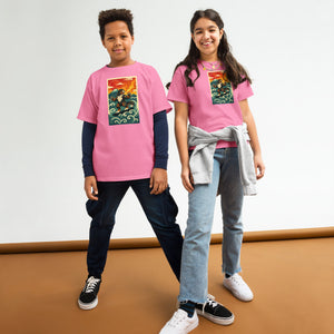 Cooposaurus Rex Surfs Youth Tee - Atomic Critter Clothing