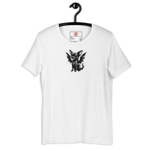 Fin Night Gremlin Ink Blot Unisex T-Shirt - Atomic Critter Clothing