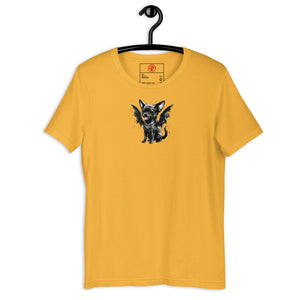 Fin Night Gremlin Ink Blot Unisex T-Shirt - Atomic Critter Clothing