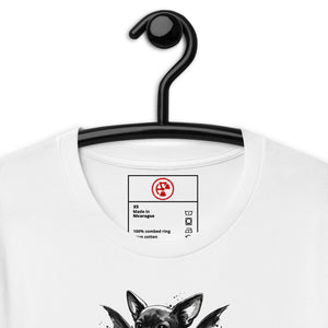 Fin Night Gremlin Ink Blot Unisex T-Shirt - Atomic Critter Clothing