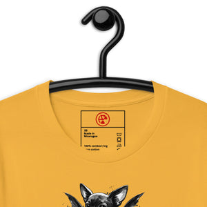 Fin Night Gremlin Ink Blot Unisex T-Shirt - Atomic Critter Clothing
