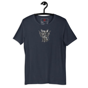 Fin Night Gremlin Ink Blot Unisex T-Shirt - Atomic Critter Clothing
