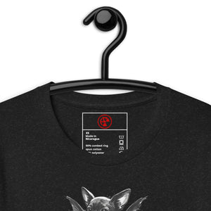Fin Night Gremlin Ink Blot Unisex T-Shirt - Atomic Critter Clothing