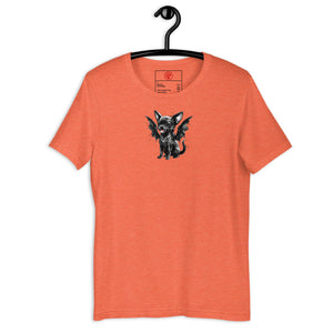 Fin Night Gremlin Ink Blot Unisex T-Shirt - Atomic Critter Clothing