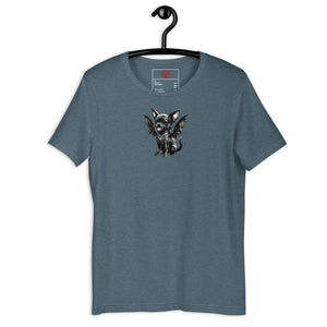 Fin Night Gremlin Ink Blot Unisex T-Shirt - Atomic Critter Clothing
