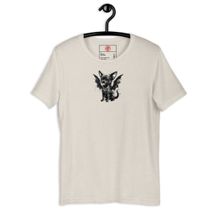Fin Night Gremlin Ink Blot Unisex T-Shirt - Atomic Critter Clothing