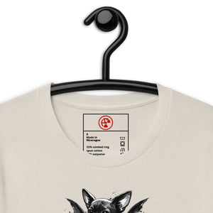 Fin Night Gremlin Ink Blot Unisex T-Shirt - Atomic Critter Clothing