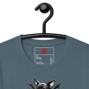 Fin Night Gremlin Ink Blot Unisex T-Shirt - Atomic Critter Clothing