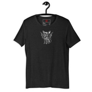 Fin Night Gremlin Ink Blot Unisex T-Shirt - Atomic Critter Clothing