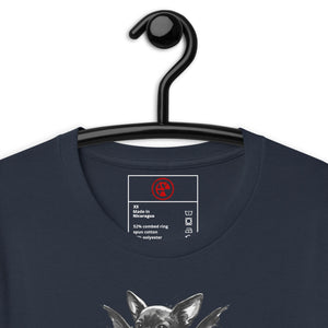 Fin Night Gremlin Ink Blot Unisex T-Shirt - Atomic Critter Clothing