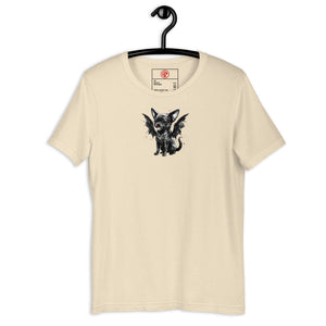 Fin Night Gremlin Ink Blot Unisex T-Shirt - Atomic Critter Clothing