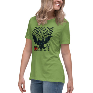 Fin Night Gremlin Women's Tee - Atomic Critter Clothing