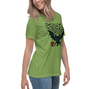 Fin Night Gremlin Women's Tee - Atomic Critter Clothing
