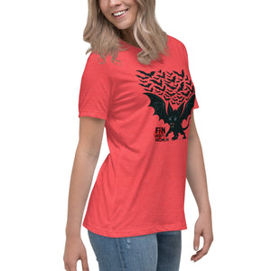Fin Night Gremlin Women's Tee - Atomic Critter Clothing